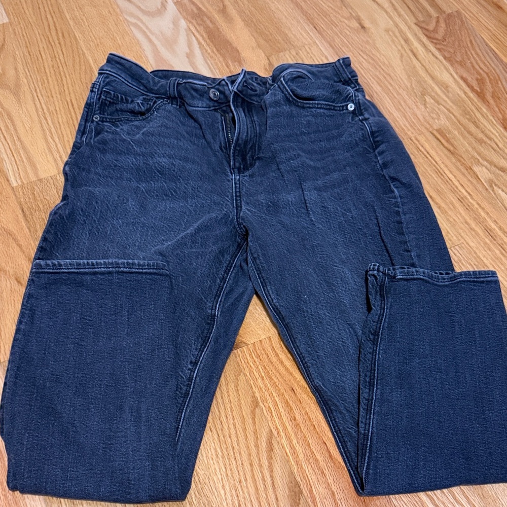 American Eagle Outfitters Charcoal Denim Jeans short length